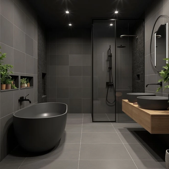 shower cabins vanity light up space