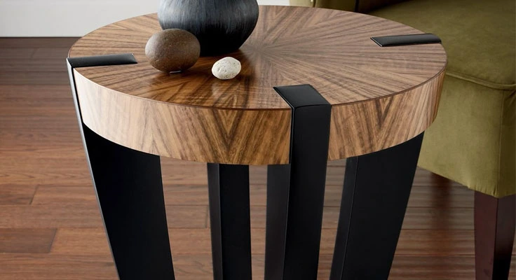 Custom coffee table airbnb design